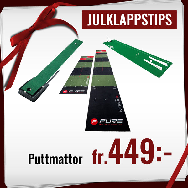 Julklappstips! Puttmattor Golfcenter Danderyd