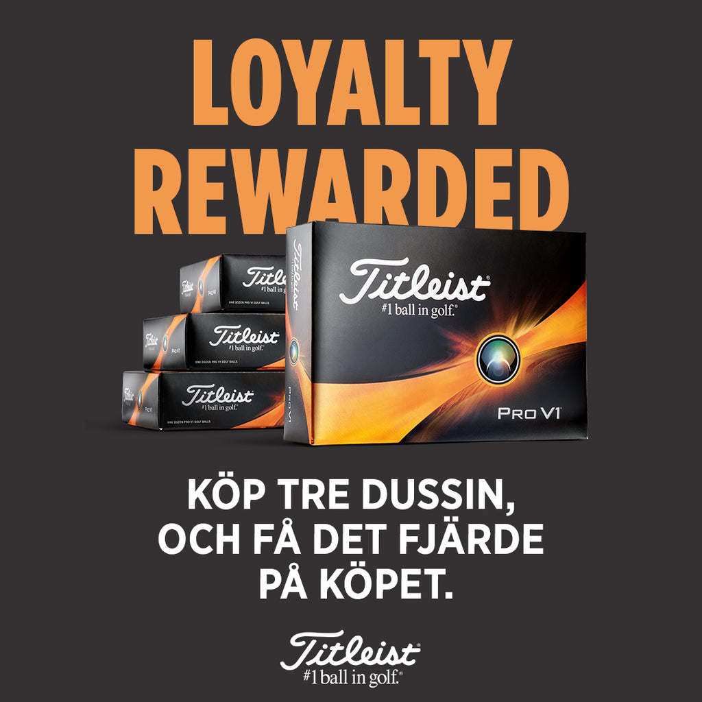 Loyalty rewarded - ProV1 4 för 3