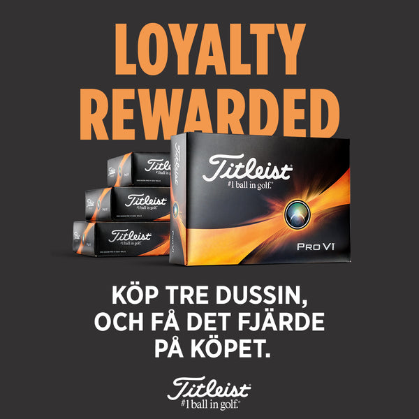 Loyalty rewarded - ProV1 4 för 3